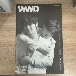 wwd korea sep issue (gyuvin and gunwook cover)