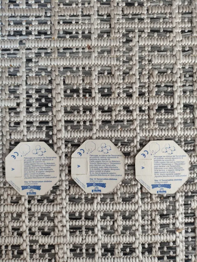 Tazos Prueba Matutano (3 unidades)