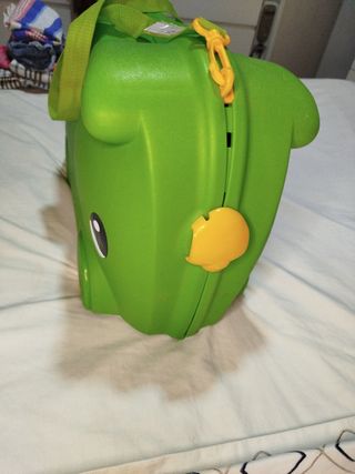 Maleta correpasillos Molto Lara verde