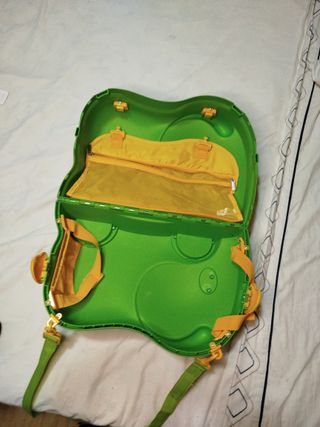 Maleta correpasillos Molto Lara verde