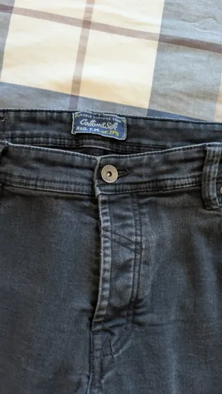 Jeans grigi uomo taglia 56