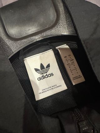 Chubasquero Adidas Negro Talla L
