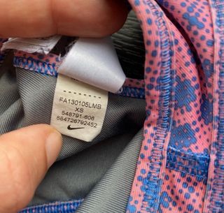 Top Deportivo Nike Pro Estampado Talla xs