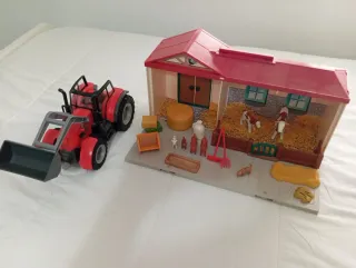 Playmobil Granja y Tractor