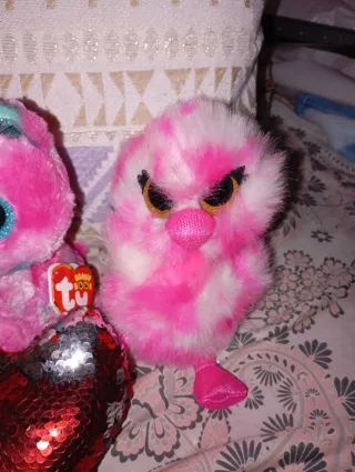 ( NUEVO ) Lote 3 peluches TY + corazón