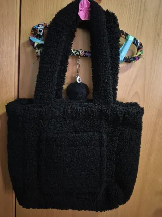 Bolso Negro Borrego
