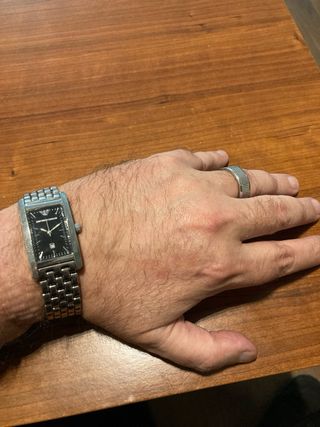 Reloj Emporio Armani Acero Negro