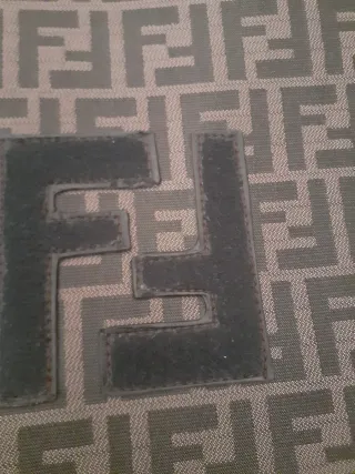 Borsa messenger Fendi marrone