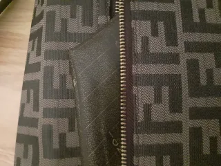 Borsa messenger Fendi marrone