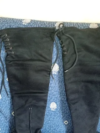 Botas altas mujer negras