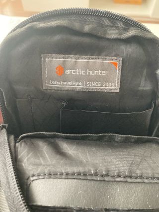 Bolso bandolera Artic Hunter negro unisex