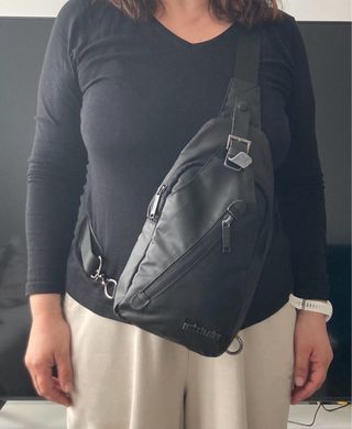 Bolso bandolera Artic Hunter negro unisex