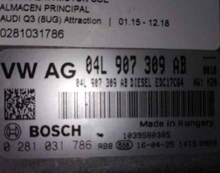 Centralita motor audi 04l907309ab q3 (8ug) 1356380
