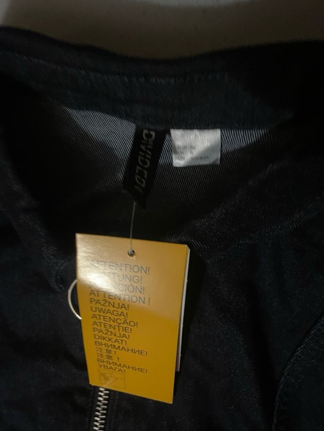 Chaqueta larga/cardigan con cremallera