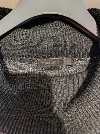 Vestido Javier Simorra Gris Cuadros Talla XL