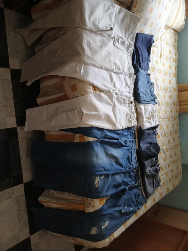 Lote 10 Pantalones Varios Colores