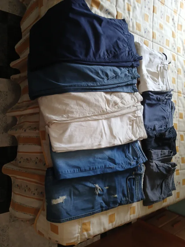 Lote 10 Pantalones Varios Colores