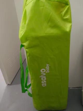 Cuna de viaje multicolor