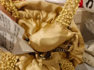 Bolso Pull&Bear abalorios tropical