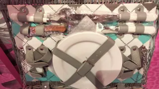 Cesta de picnic Cilio con accesorios