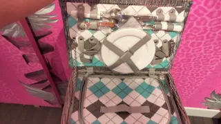 Cesta de picnic Cilio con accesorios