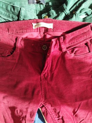 Lote 5 Pantalones Talla 34/36