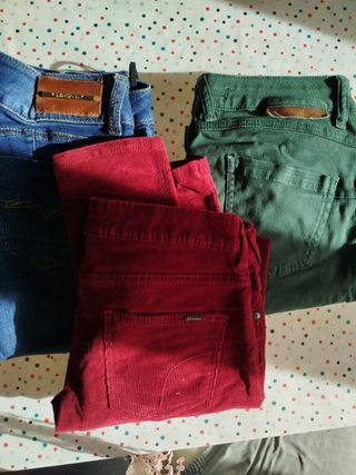 Lote 5 Pantalones Talla 34/36