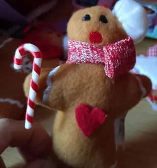 Colgante Navideño de Peluche