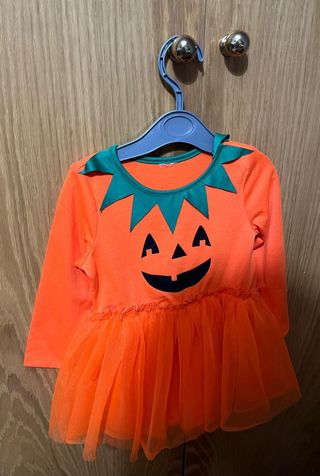 Disfraz Calabaza Halloween 12/18 meses