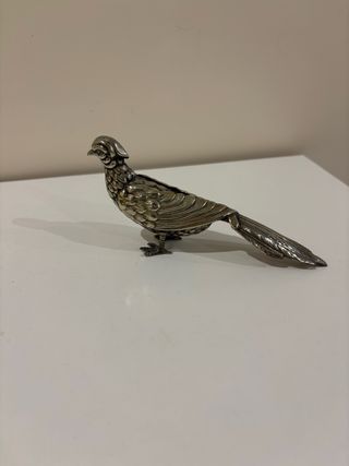 Faisán de alpaca decorativo