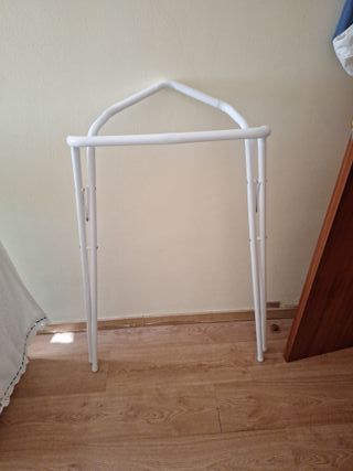 Soporte para bañera blanco