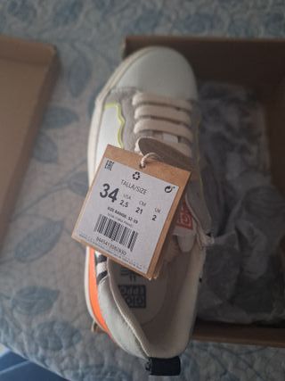 Zapatillas Gioseppo Niños Gris y Blanco