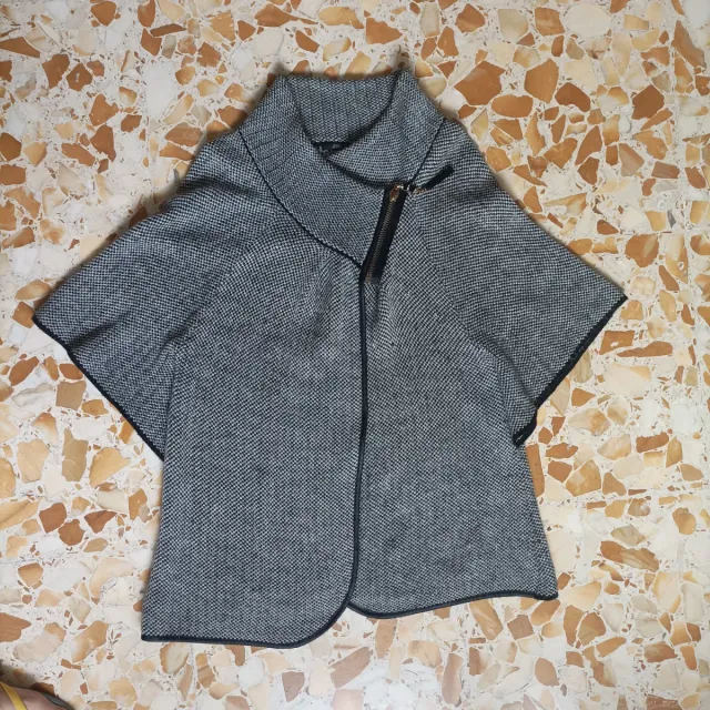 Giacca lana maniche 3/4