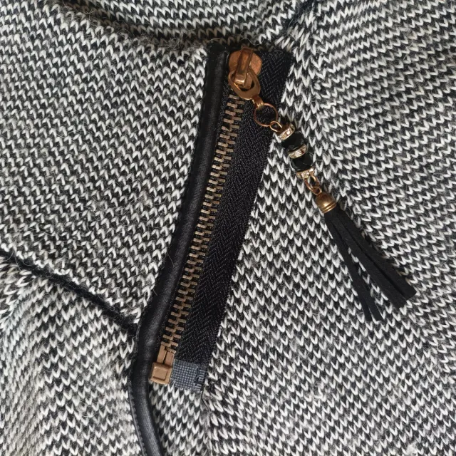 Giacca lana maniche 3/4