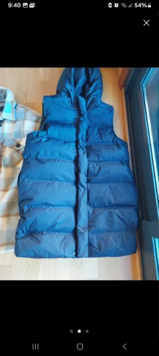 Cazadora acolchada azul ycazadora  cuadros