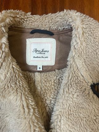 Parka/Chaqueta beige/marrón claro