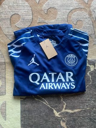 Camiseta D.Doué parís saint germain Jordan Azul