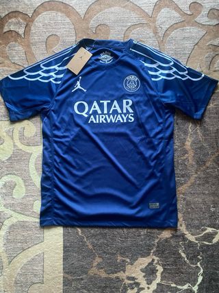 Camiseta D.Doué parís saint germain Jordan Azul