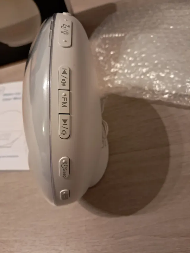 Despertador Luz y Radio Blanco