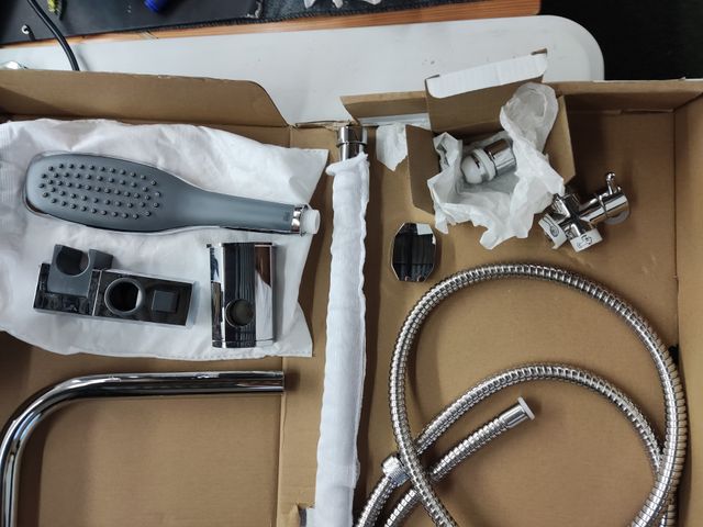 EISL Easy Fresh DX12006 Conjunto de ducha 2 en 1