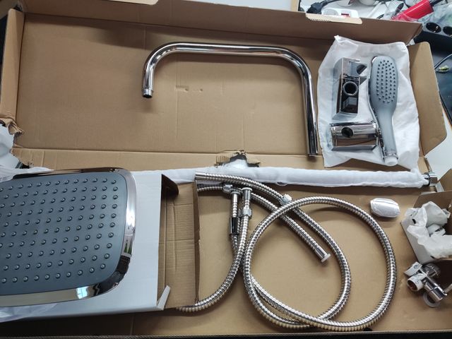 EISL Easy Fresh DX12006 Conjunto de ducha 2 en 1