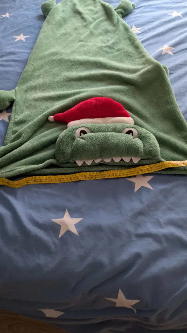 Saco manta cocodrilo