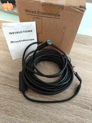 Cámara Endoscópica 10m Cable