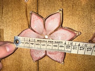 Fiori Vetro Murano Rosa Traslucido