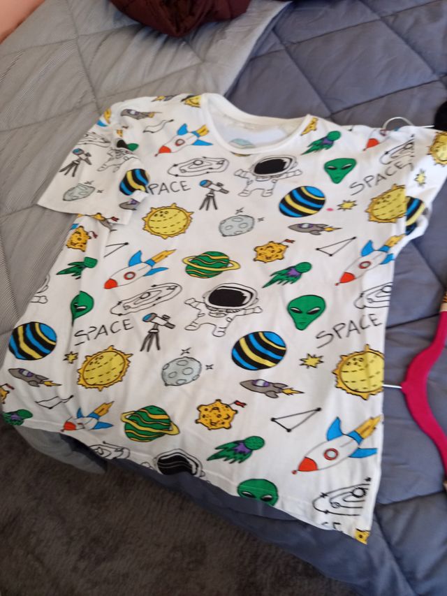 Lote 4 Camisetas Estampadas