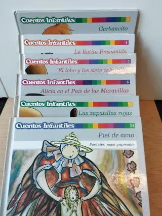 Colección de 6 cuentos clásicos más 2 novelas