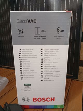 Bosch GlassVAC Limpiacristales a batería
