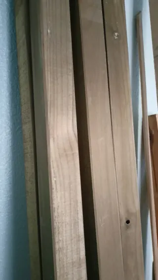Listones de madera para exterior