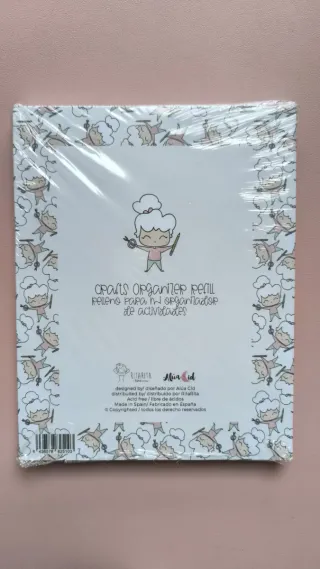 Relleno Organizador Actividades Alúa Cid