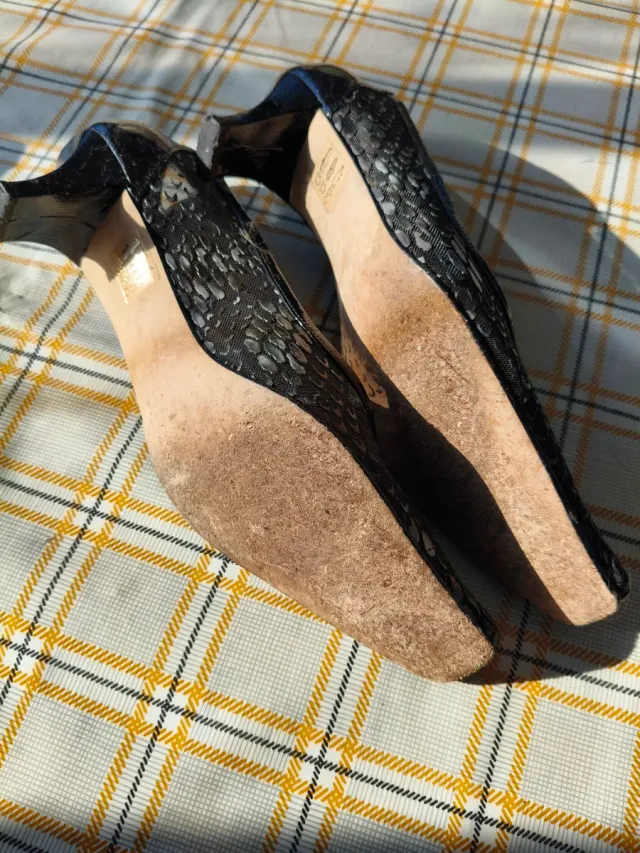 Sapatos de salto pequeno Gino Castellini